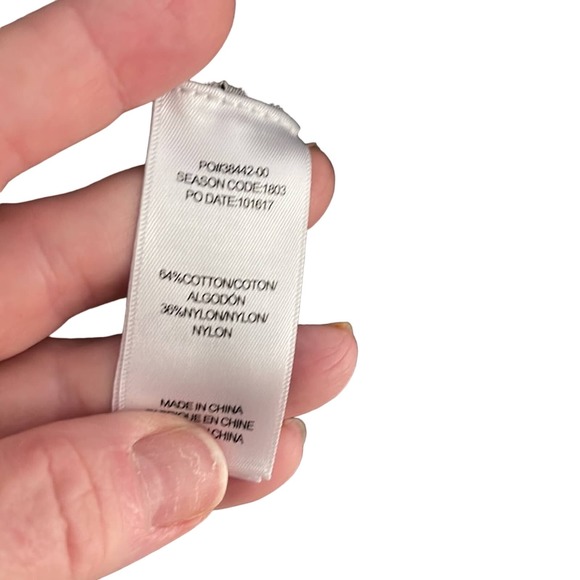 NWOT Splendid Light Weight Crochet Gray Hoodie Duster Sweater. Sz. S. - Picture 4 of 6